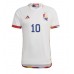 Camisa de Futebol Bélgica Eden Hazard #10 Equipamento Secundário Mundo 2022 Manga Curta